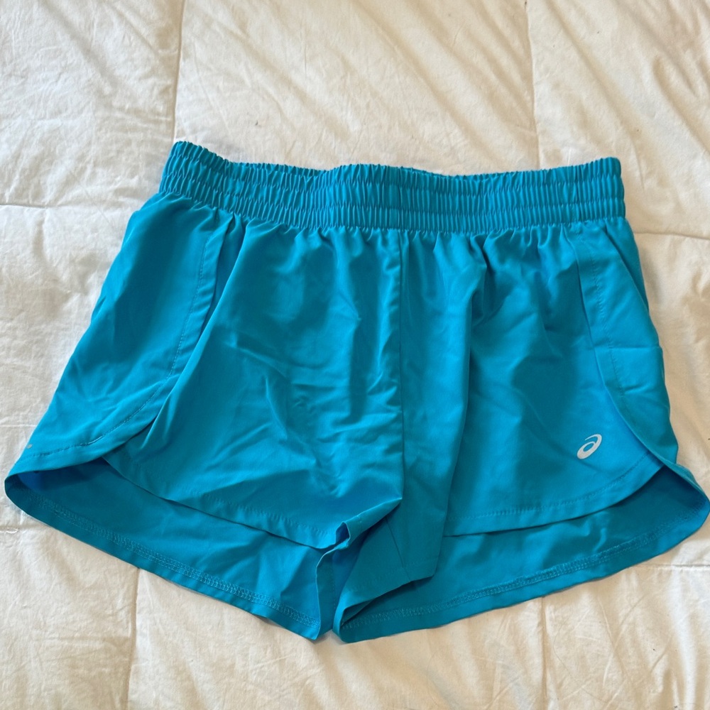 Asics Women's Vibrant Blue Athletic Shorts